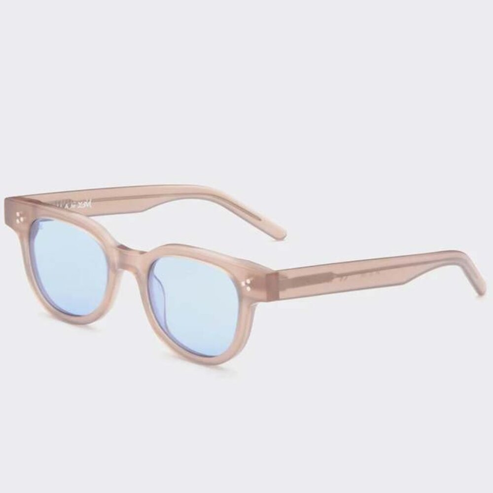 AKILA x X-girl Collab Legacy Sunglasses; Blush Acetate, Sky Blue Lens *LIMITED*